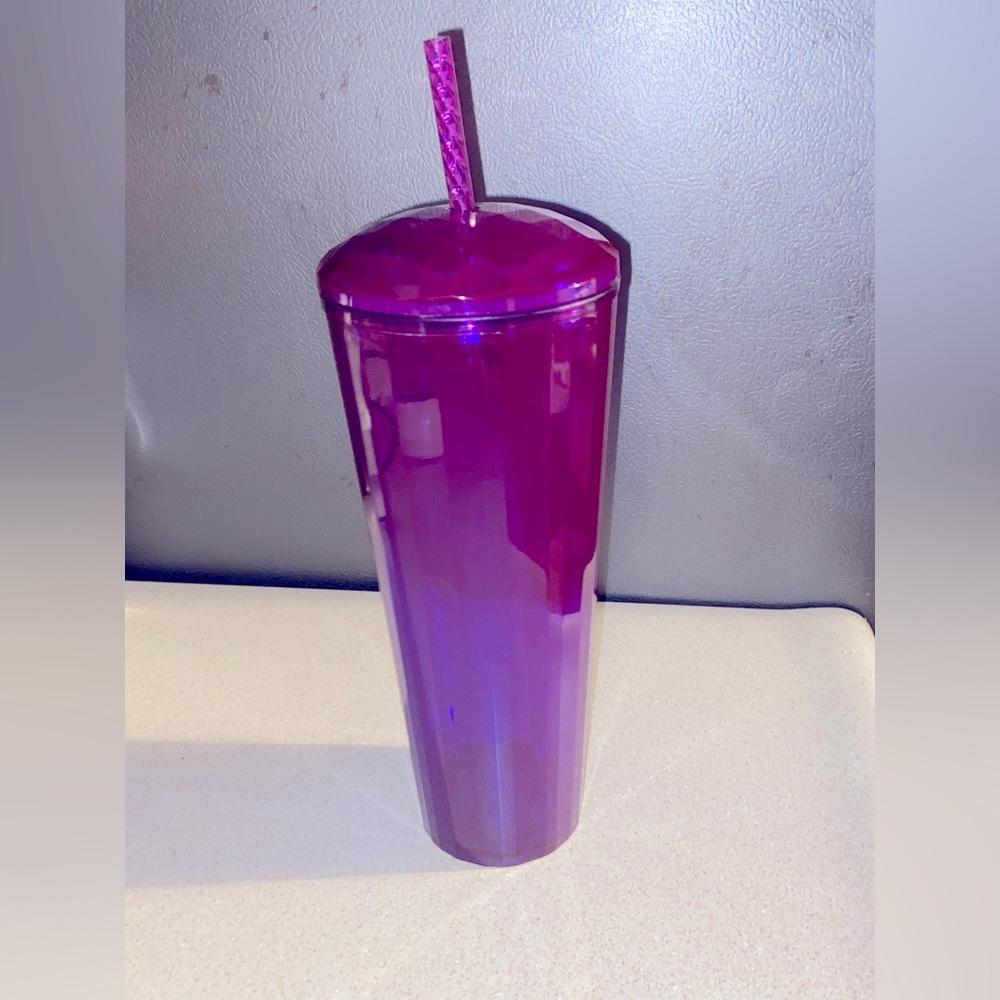 Starbucks Purple Kaleidoscope Domed 24oz Cold Cup 2021